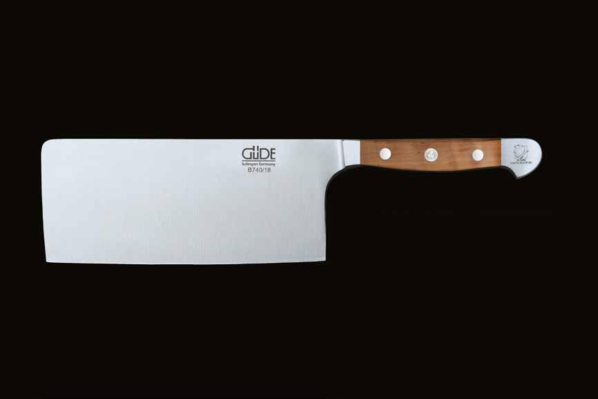 Chai Dao / Chinese chef s knife B742/16 cm Hackmesser / Chopping knife B740/18 Hacker /