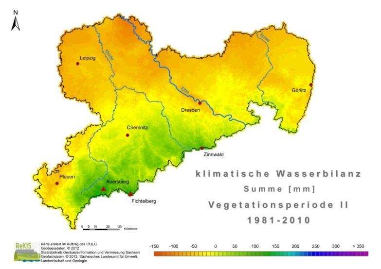 Regionales Klimainformationssytem Inhalte: Karten und Grafiken