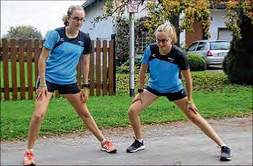 In Nordrhein-Westfalen sind die Weike-Zwillinge zumeist eine Klasse für sich. llerdings fehlt es zumeist an Herausforderinnen für die beiden 18-Jährigen.