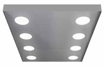 Ceiling and Lightings Decke und Beleuchtungen IL 203S Skinplate suspended ceiling, collapsible IL 203XS Satined stainless steel suspended ceiling, collapsible IL 203XL Polished stainless steel