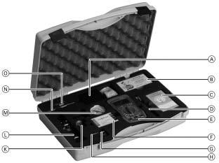 Bedienungsanleitung Solar Prüfkoffer Best. Nr. 7248 299 Inhalt des Koffers Solar Prüfkoffer für die Inbetriebnahme, Wartung und Funktionsprüfung von thermischen Solaranlagen.