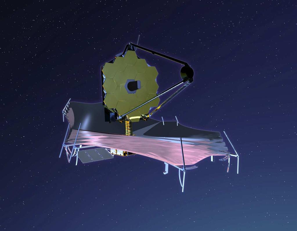 James Webb Space Telescope - JWST (früher: Next Generation Space Telescope NGST) Nachfolger des HST: Launch geplant für August 2011, Lebensdauer mindestens 10 Jahre Geplanter -Bereich: 0.