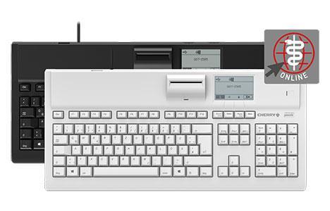 Vorläufiges Datenblatt CHERRY-eGK-Tastatur G87-1505 Tastatur mit integriertem Kartenterminal für die Telematikinfrastruktur Ausführungsvarianten können von Produktabbildung abweichend Smart und