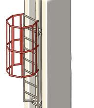 Weitere Rohre können nun am Säulenende bequem eingefügt werden, während sich die Rohr säule nach jedem Klettern wieder auf den sogenannten Ausschubfüßen abstützt.