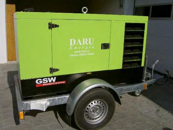 Stromaggregate gemäß CE-Norm von 8,8 18,4 kva Yanmar Dieselmotor 1500 U/min schallgedämmt und Generator mit AVR-Regler für den