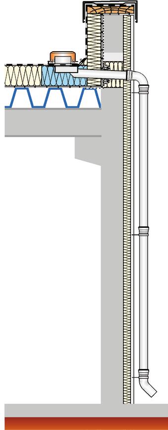 Dampfsperre 6 Trapezblec-Industriedac oder Betondac 7 LORO-Wärmedämmblock (Einbauilfe zur Einbindung des