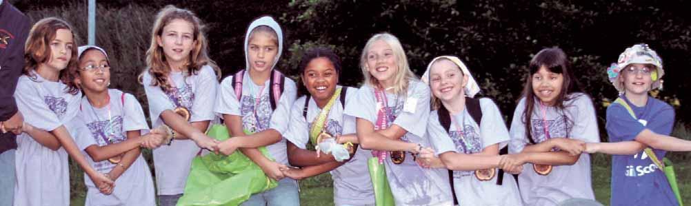 26 September 5, 2007 Bamberg At twilight, the girls gather together in the friendship circle to close out another day during their Twilight summer camp by singing the song Day is Done.