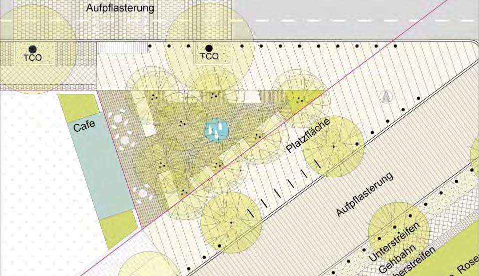Platzraum Ost Vorschlag Verkehrs- und Gestaltungskonzept