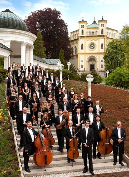 Das Orchester Westböhmisches Symphonieorchester Marienbad Marienbad und sein Orchester entstanden in einer für ihr Musikleben berühmten Region.
