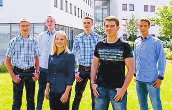 Heiligenstadt - 10 - Nr. 13/2016 (M. A.) Das Ausbildungsjahr 2016/2017 hat begonnen. Für die sechs neuen Azubis der Eichsfeldwerke heißt das: Start in eine aufregende Zeit voller spannender Aufgaben.