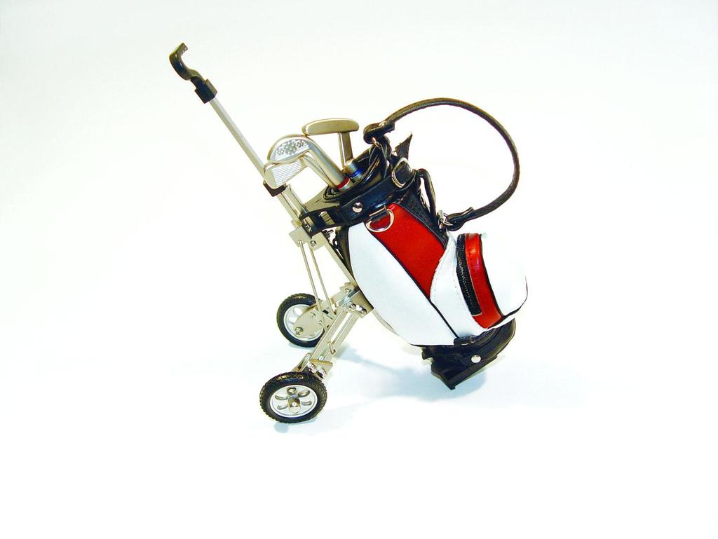 000005030 Golf-Cart mit LCD Uhr Stück / VE 48 EAN / GTIN 4250408800443 Golf-Cart mit LCD Uhr inklusive Weckfunktion mit verschiedenen Melodien.