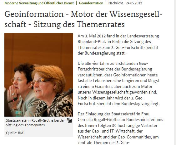 transparenter gestalten egovernment und GeoGovernment stärker im