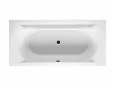 Acryl-Rechteckwanne III FUN SAN JOSE Acrylic rectangular bathtub
