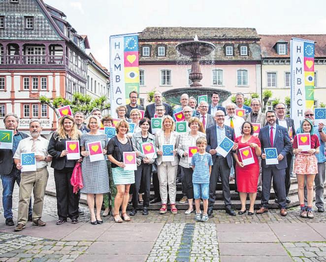 September, an verschiedenen Orten in Neustadt und auf dem Hambacher Schloss die Besucher dazu ein- TIER DER WOCHE laden, sich künstlerisch mit den Themen Demokratie und Europa auseinanderzusetzen.