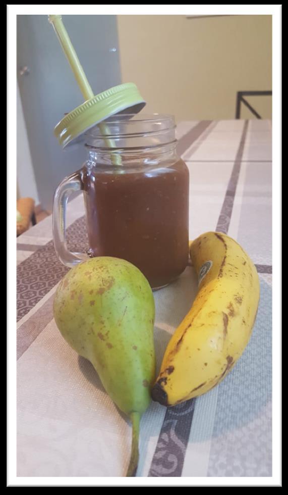 Birne Banane Kakao S'imply von Marion 1 Birne, 1 Banane, 1 EL