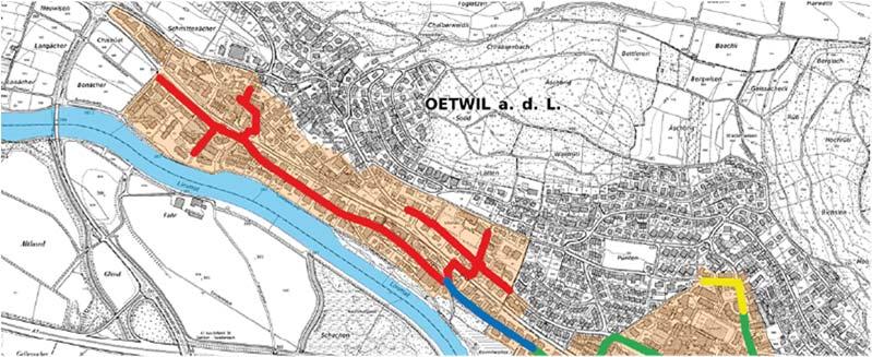 Weiningen Grenze Geroldswil: Badenerstrasse Zürcherstrasse Südportal Gubristtunnel Die Bauarbeiten des kantonalen Sanierungsprojekts an der Lindenkreuzung sind im Gang.