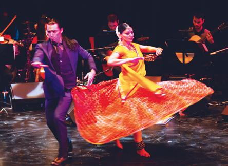 Kulturprogramm in der Stadthalle Heidelberg Donnerstag, 01.11.2018 Flamenco India Beginn, 20.