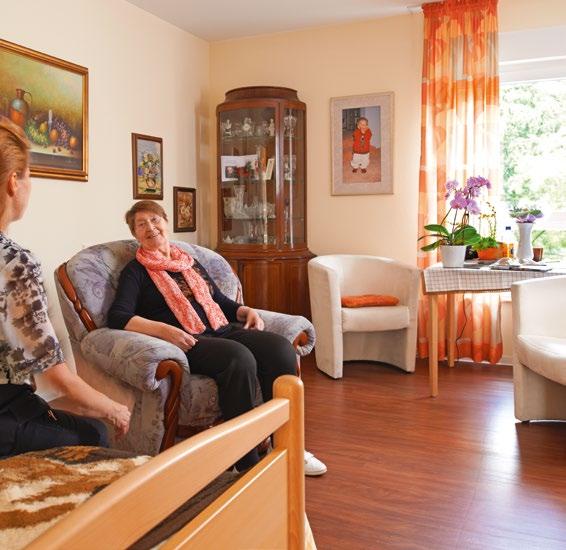 Die Ausstattung Unser Haus bietet pflegebedürftigen Menschen aller Pflegegrade ein neues und komfortables Zuhause.