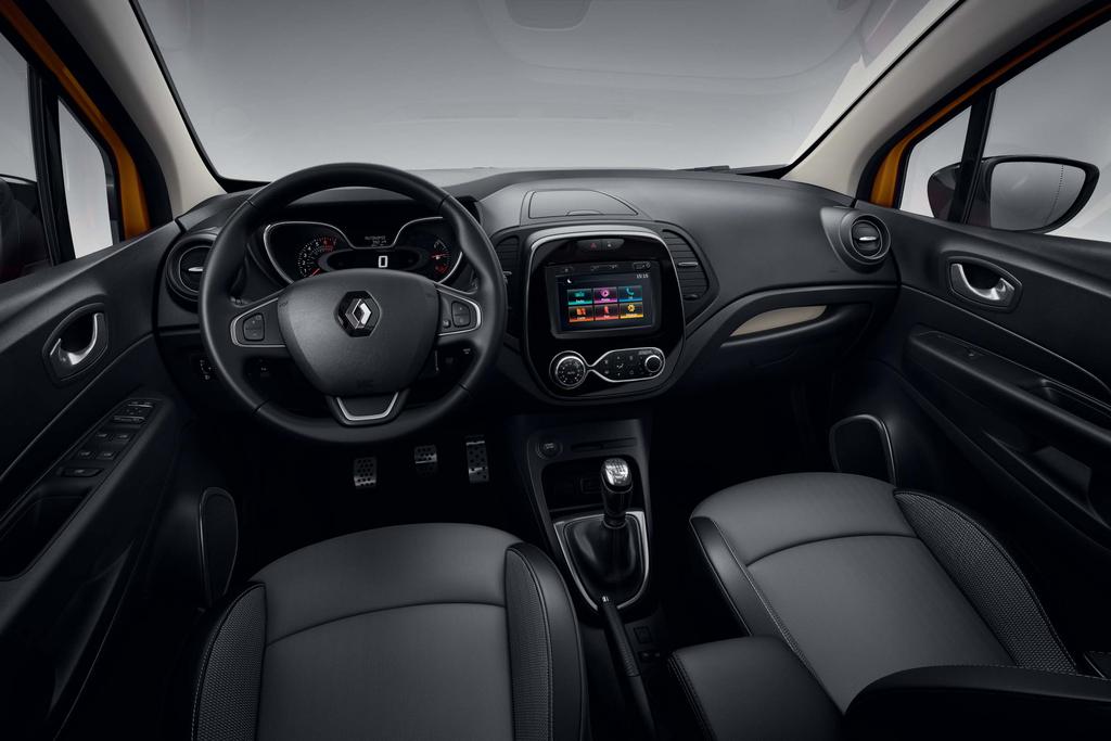 Touch & explore Für den Renault Captur stehen drei Multimediasysteme mit reiner Touchscreen-Bedienung zur Auswahl: R&Go, Media Nav Evolution und R-LINK Evolution.