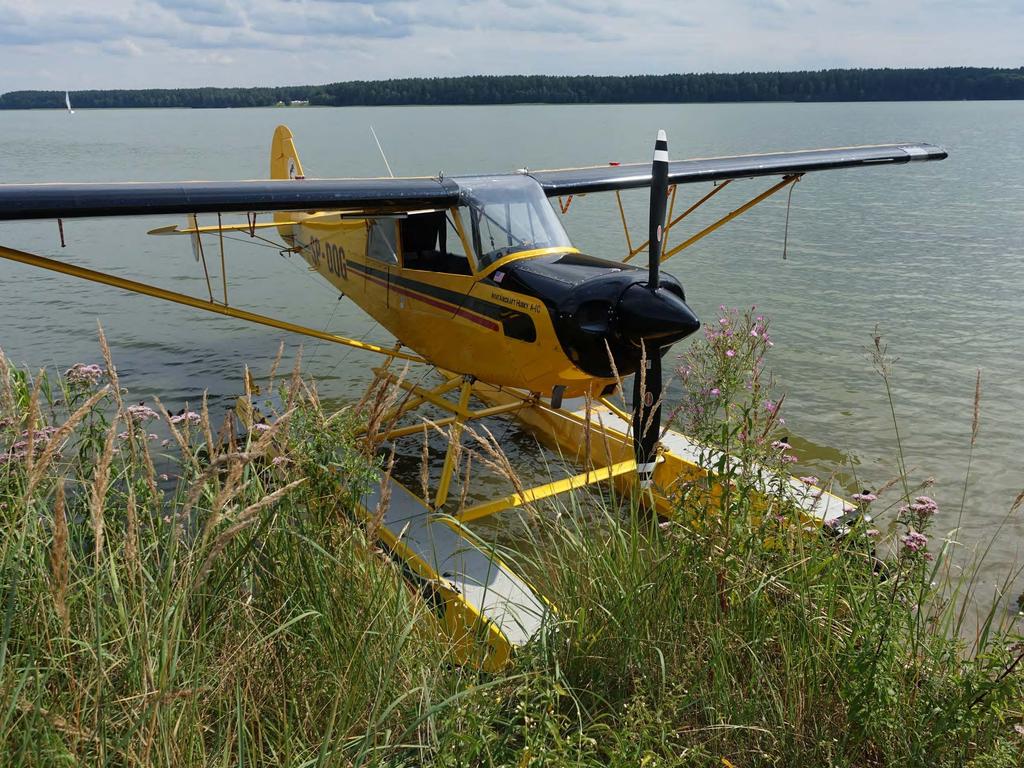 Tipp 1: Ausflüge in Polen Mit der Husky oder Cessna-Amphibian zur Masurischen Seenplatte: Polen ist mit unzähligen Seen und