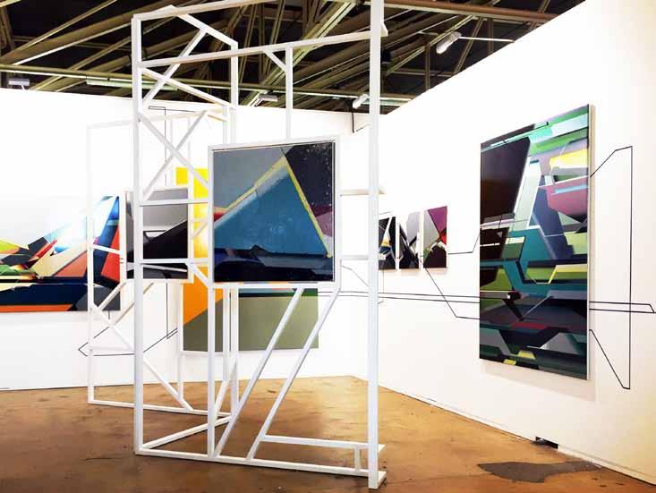 Art Rotterdam 2016 Blick in die Galeriekoje
