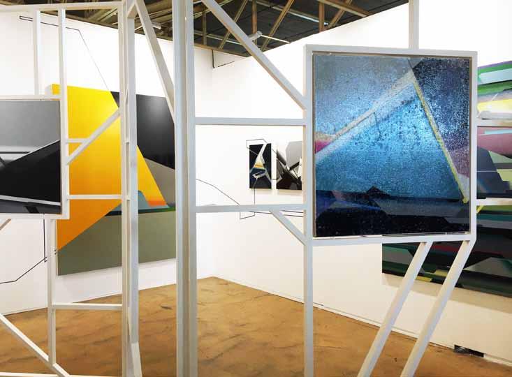 Art Rotterdam 2016 Blick in die Galeriekoje