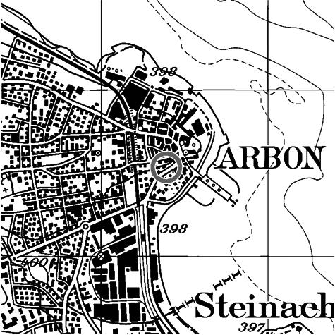 Arbon Bahnhofstrasse Siedlungsgrösse: 13'6 Ew DTV (%LKW): 8' (7%) Stickstoffdioxid ( ) Grenzwert Messwerte Jahresmittel [µg/m 3 ] 24 95-Perzentil [µg/m 3 ] 49 höchster TMW [µg/m 3 ] 8 55