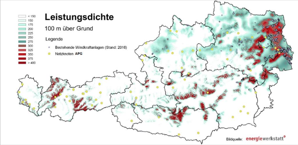 Zwei-Wind-System in Österreich In Ostösterreich kann sowohl der Wind aus dem Westen als auch jener aus dem Osten zur