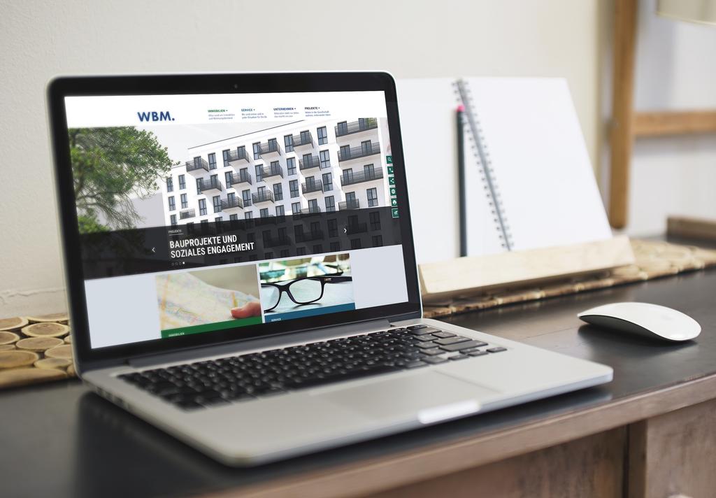 Aufgabe Relaunch der Corporate Website des Berliner Immobilien-Unternehmens WBM, Verbesserung der Nutzerführung