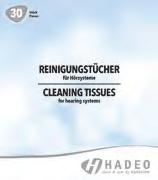 Reinigungskonzentrat 100 ml Reinigungskonzentrat pro Flasche HADEO Konzentrierte Reinigungsflüssigkeit (1:5) zur Reinigung von HdO-Ohrstücken.