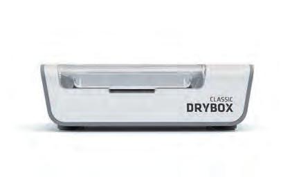 99,9 % Keimreduzierung durch UV-Licht Drybox 3.0 Die perfekte Pflege per Fingertipp. Ihr Hörsystem ist durch tägliches Tragen Feuchtigkeit in Form von Schweiß ausgesetzt. DRYBOX 3.