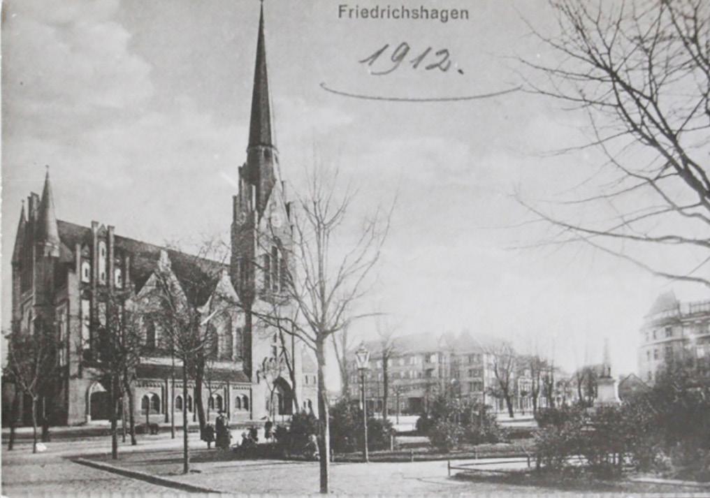 Marktplatz und Kirchvorplatz Seite 4 - Postkarte um 1912 - neue
