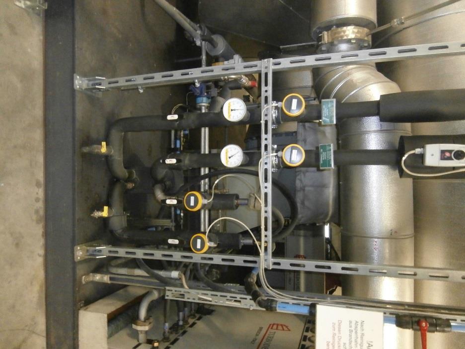 Die Ölkühlung des ORC wurde von einem Luft-Öl-Kühler durch die neue Kühlung über Adsorber ergänzt.