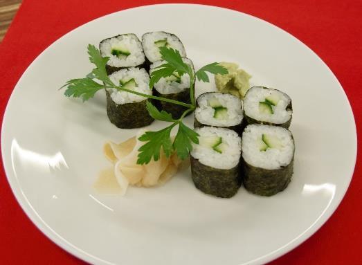 - Sushi Avocado Maki Sushi Gurken Maki 8 Stück 7.