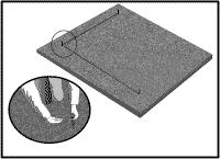 Grundlagen Eckpunkte und Öffnungen des Zaunes mit Holzpflöcken oder bei hartem Boden (z.b. Beton) mit Kreide markieren. (Abb. 3) (Abb.