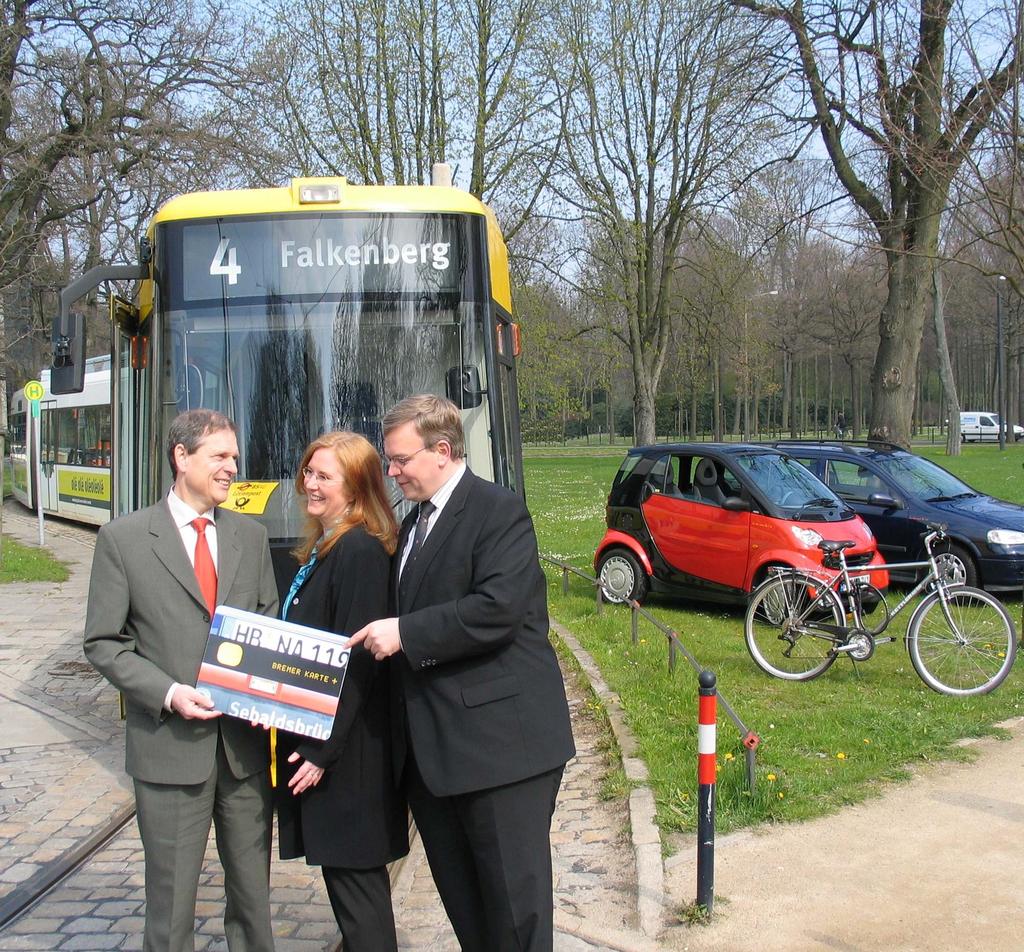 Car-Sharing + ÖPNV Kombi-Angebote mehr Jahreskarten mehr