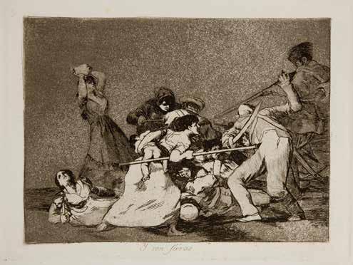 Foto: Situation Kunst Foto: Situation Kunst Die Gräuel der Napoleonischen Kriege: Desastres de la guerra, Francisco de Goya (Blatt 5).