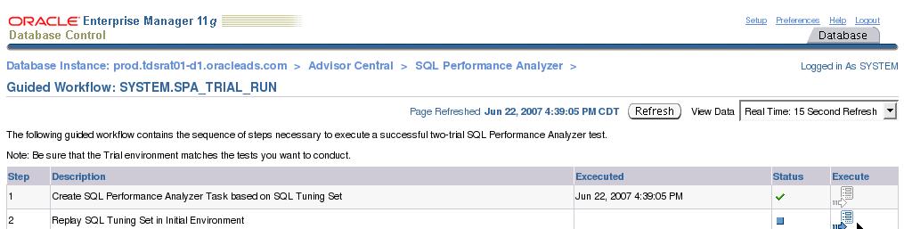 SQL Performance Analyzer