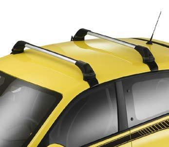 Die beiden Dachträger aus dem Hause Renault entsprechen den höchsten Anforderungen an Sicherheit und Haltbarkeit.