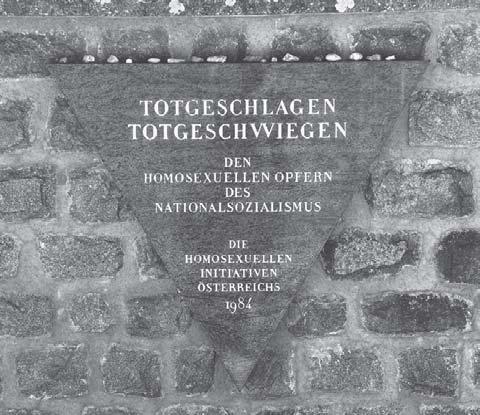 102 Tomberger: Symbolpolitische Orte und geschichtspolitische Akteurinnen auch das Nichtmelden derselben ausdrücklich unter Strafe.