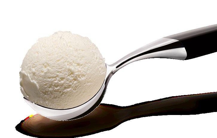 Joghurt natur Joghurteiscreme mit frisch