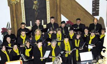 10 Jahre gemischter Chor Nickelsdorf Zum Jubiläumskonzert des gemischten Chores in der evangelischen Kirche fanden sich unzählige Besucher ein.