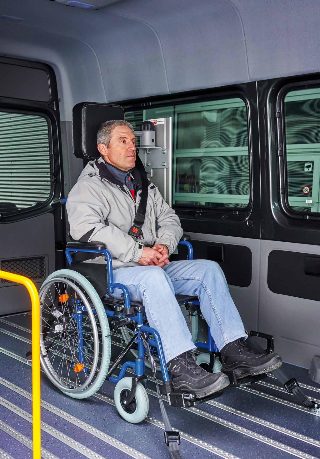 Behindertentransport so sicher unterwegs wie im Personenwagen