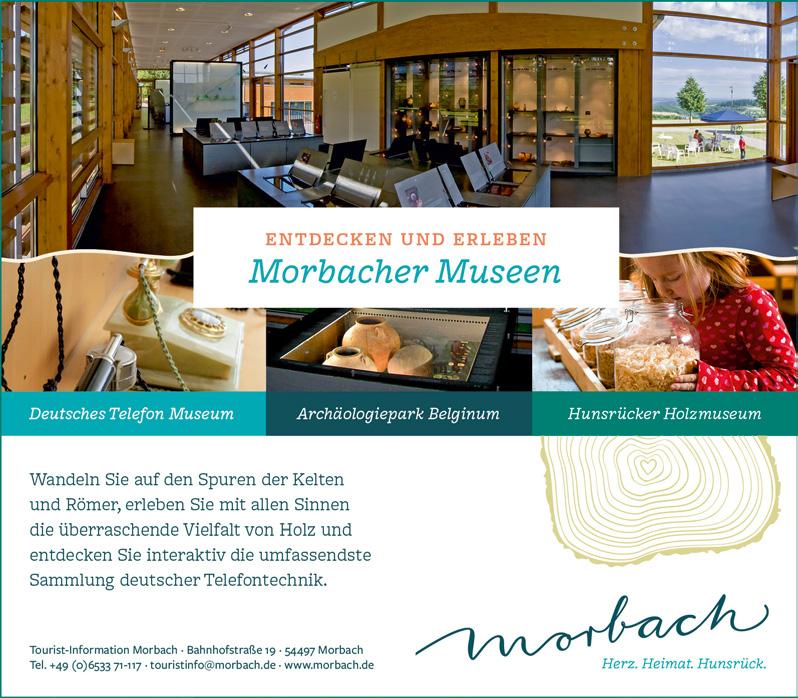 Anzeige für Museen in Morbach Originalgröße
