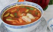 - 阴 汤 Tom Yam Goong soup 6 Salat kalte Vorspeisen/Cold Dishes 10