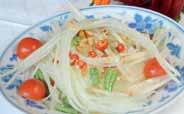 - 杂 拉 Mixed vegetables salad 11 Crevetten Salat (mit Hausdressing) 12.