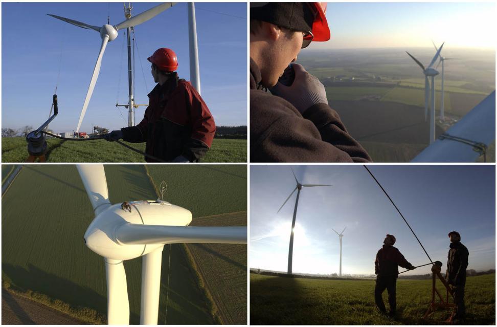 Pachteinnahmen durch die Windenergienutzung BWE: Pachtzahlungen etwa 5% des Jahresumsatzes Beispiel: Eine 2-Megawatt-Anlage produziert