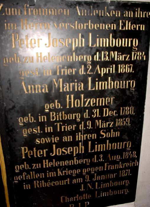 .12.1780 in Bitburg, gestorben: 9.3.