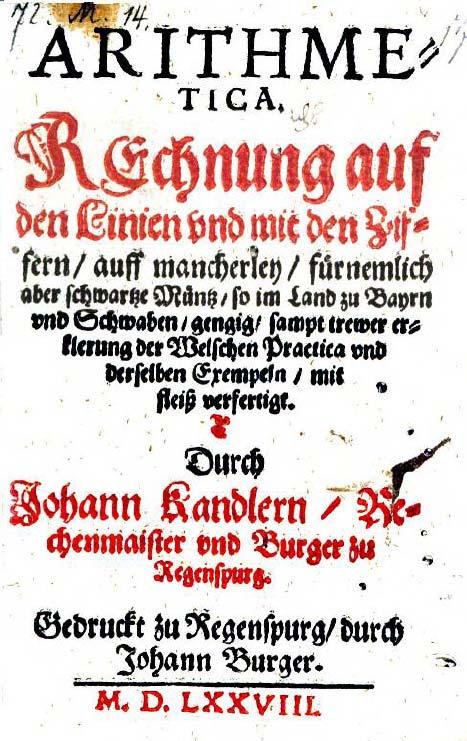 Burger 1578 (UB München; ÖNB, zvdd) Beginn