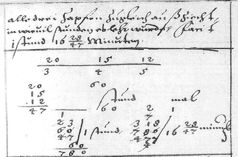 Arithmetica, Kvii-Kvii (nicht in Wendlers Handschrift)